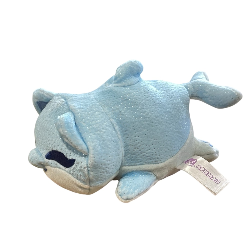 Aphmau MeeMeows Litter 5 Under The Sea Blue Kitten Dolphin Cat 6" Plush